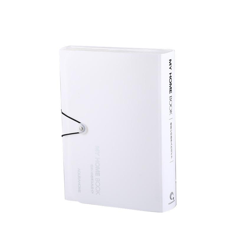 Large-Capacity PP Plastic Handheld Accordion Folder Solid-Color Design Ideal for Organizing Student Papers and Documents