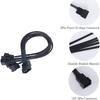 4-Pin Molex to 1/2/3/4/5 X 3 Pin / 4 Pin PMW 12V PC Case Computer Cooler Cooling Fan Splitter Y Power Adapter Cable