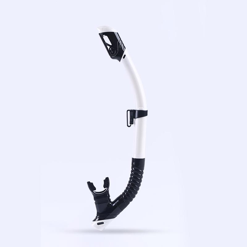 Maschera da Immersione in Silicone per Bambini e Adulti con Snorkel - Lente in Vetro Temperato HD, Montatura Grande