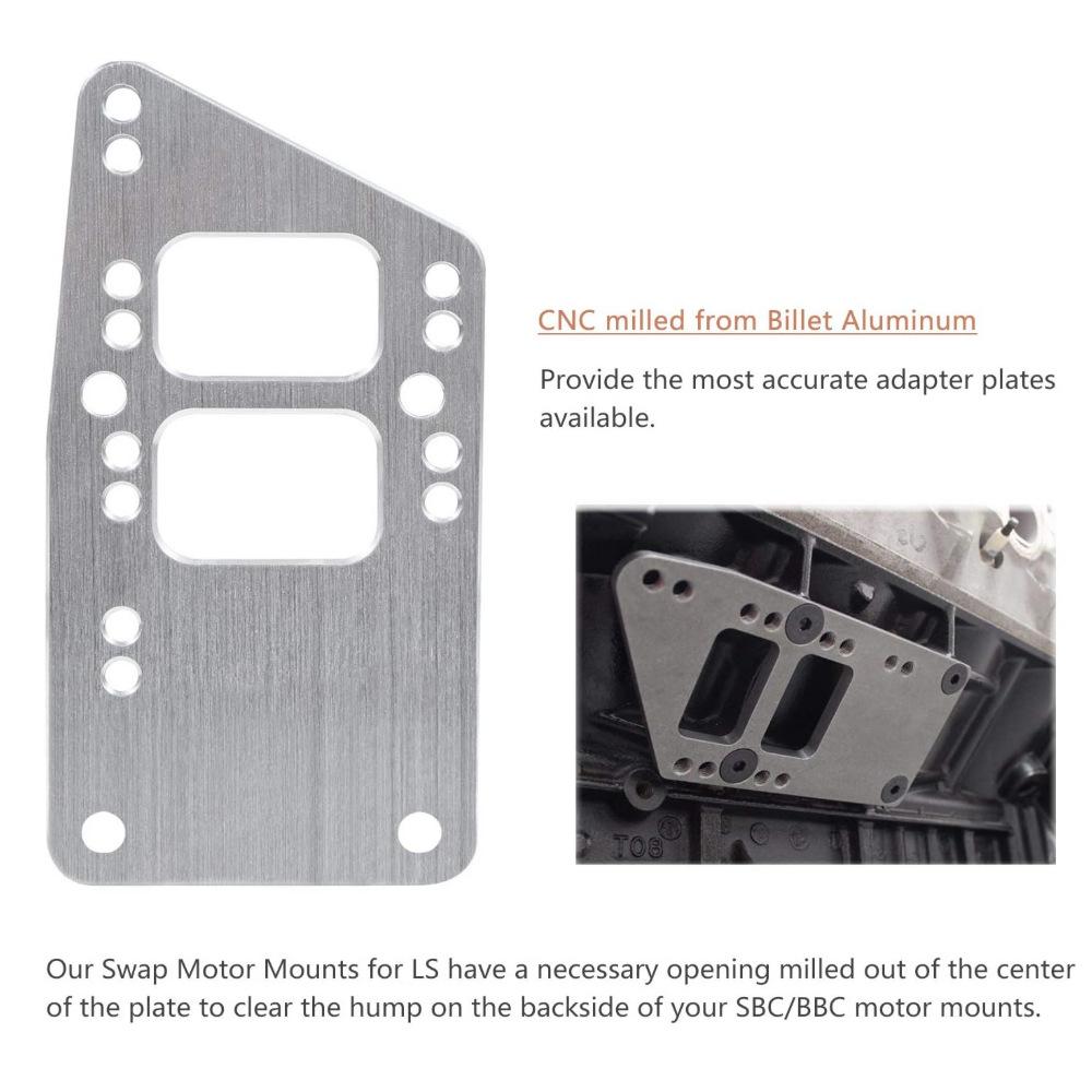 Universal Motor Mount Adapter for LS1, LS2, LS3, LQ4, LQ9 Engines