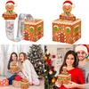 Christmas Gingerbread House Gift Box With Candy Decor For Holiday Celebrations