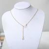 Personalized Korean Star Pendant Tassel Necklace for Women Hollow Star Moon Collar Sweater Necklace