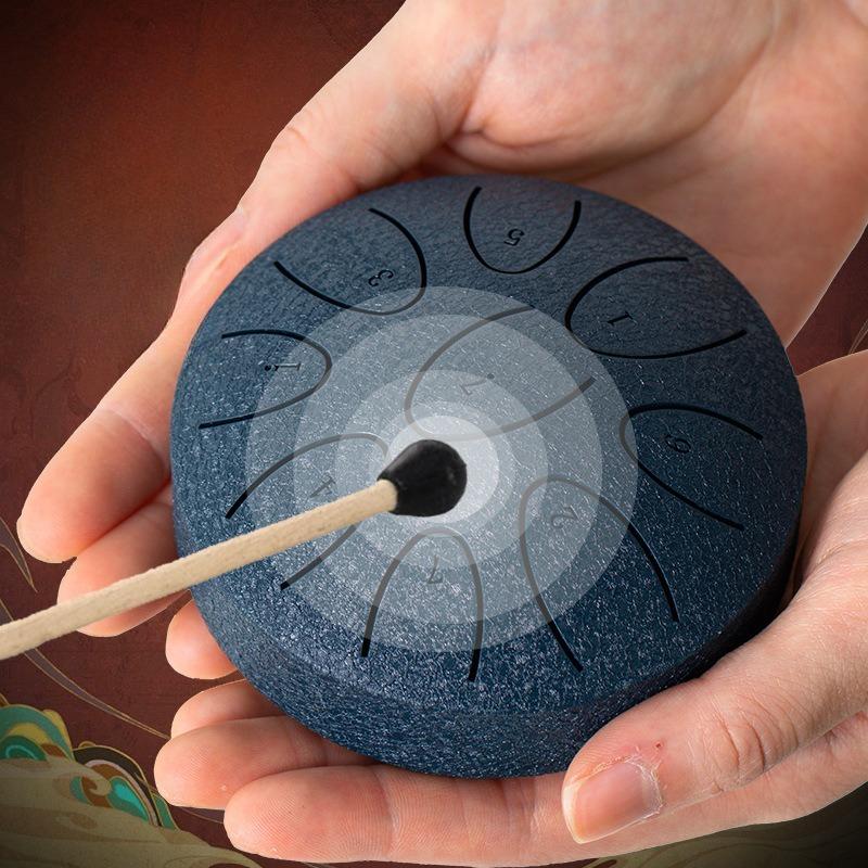 Steel Tongue Drum Forgetting Worry Drum Children's Student Musical Instrument Zero Basic Small Ethereal Drum