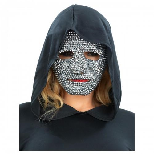 Smiffys Unisex Adult Robot Jewelled Mask
