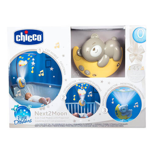 Chicco Chicco Toy Next2Moon Projektor Nocny Światła (Neutralny)