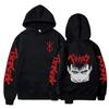 Anime Berserk Rage Anime Street Sweater, Street Tide Cotton Hooded Sweater