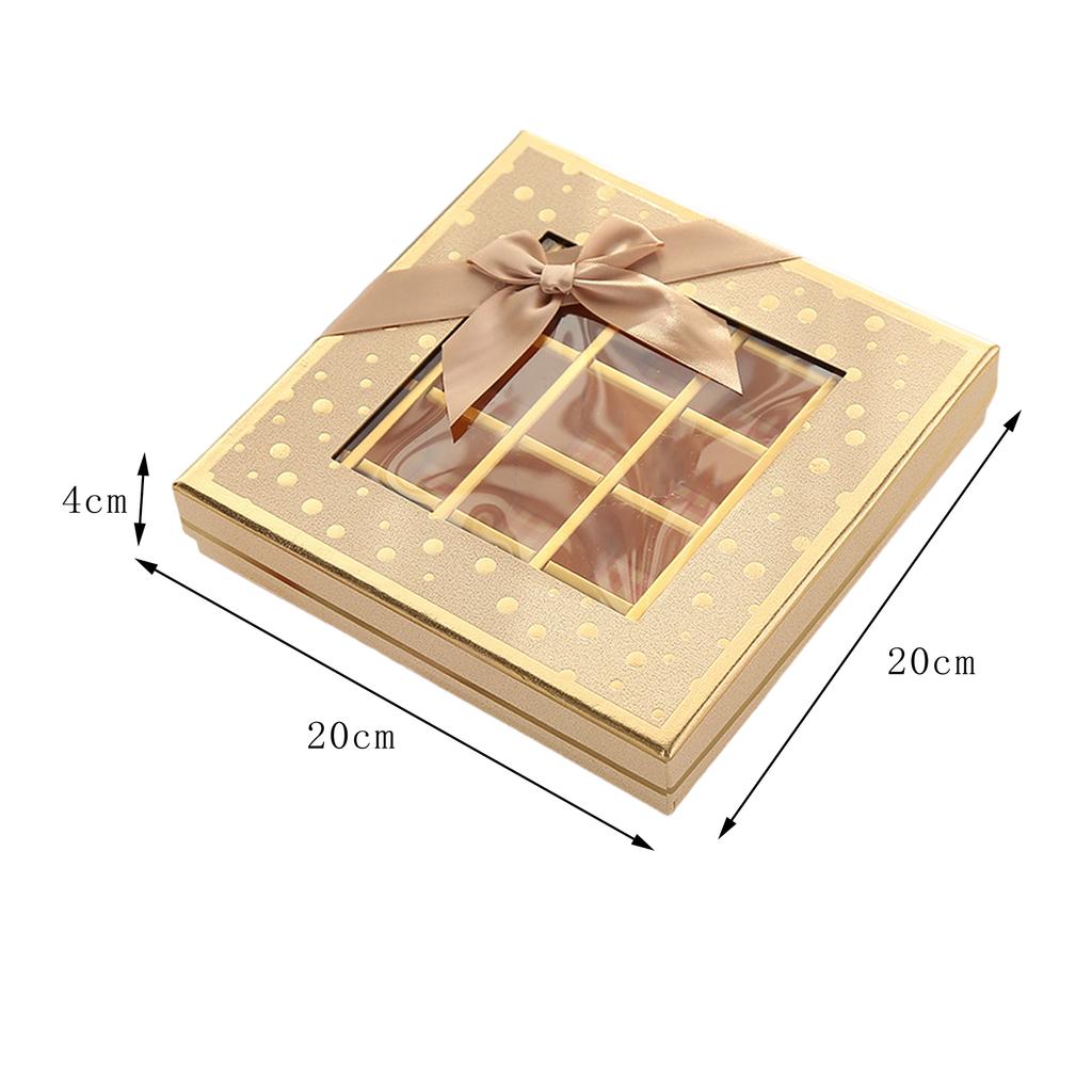 9/25 Grids Chocolate Display Box Trendy Candy Box for Wedding Holiday Valentines Day Christmas  Party Supplies
