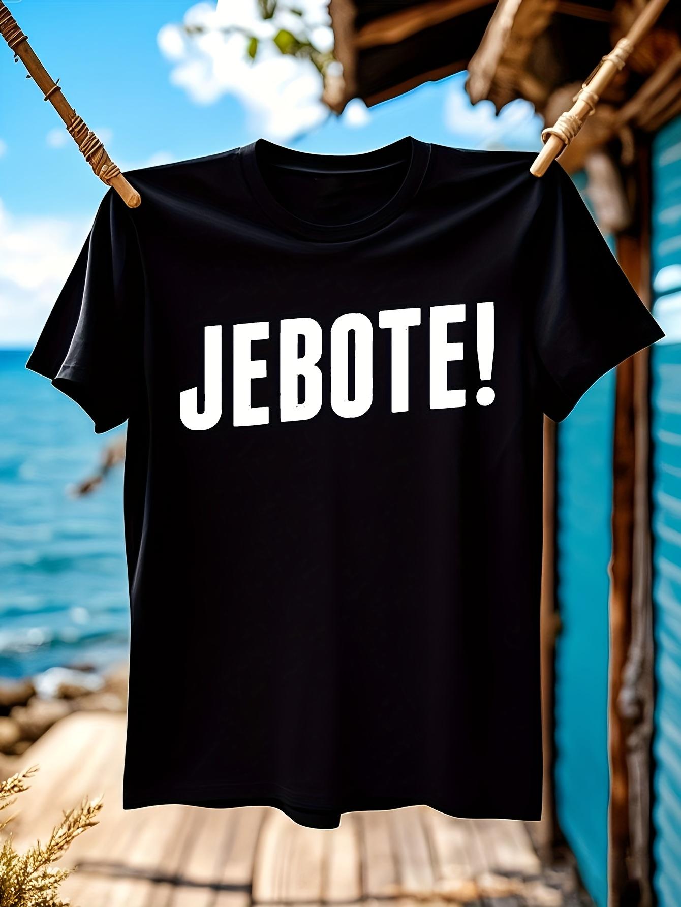 Jebote! Casual Tshirt - Bold JEBOTE! Slogan Print S