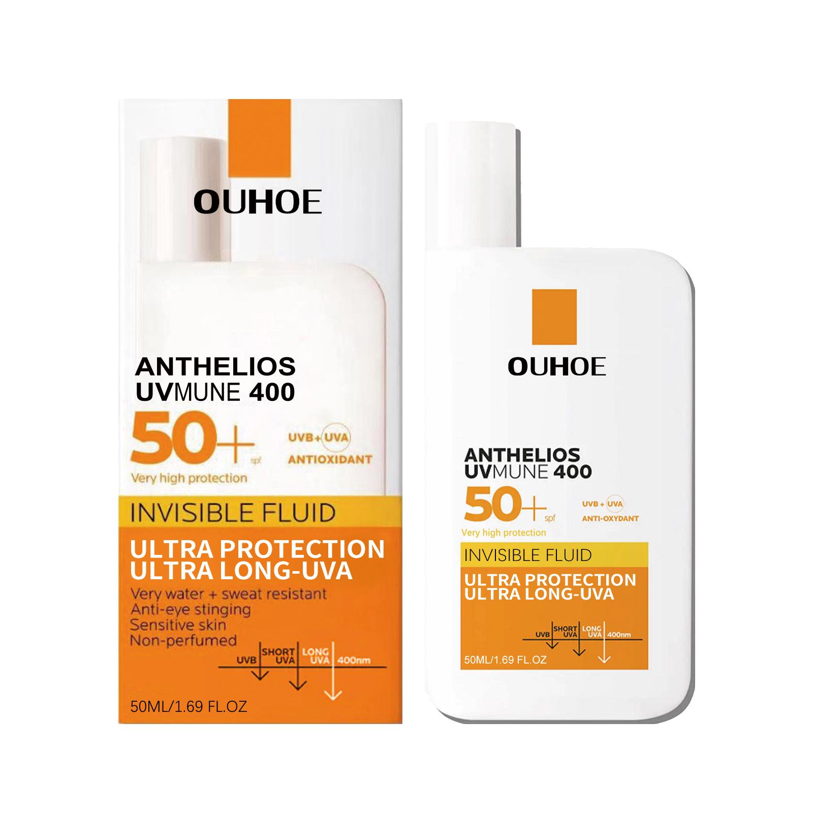 OUHOE Liquid Protective Cream UV Protection Isolation Summer Outdoor Moisturizing Repair Facial Skin Protective Cream