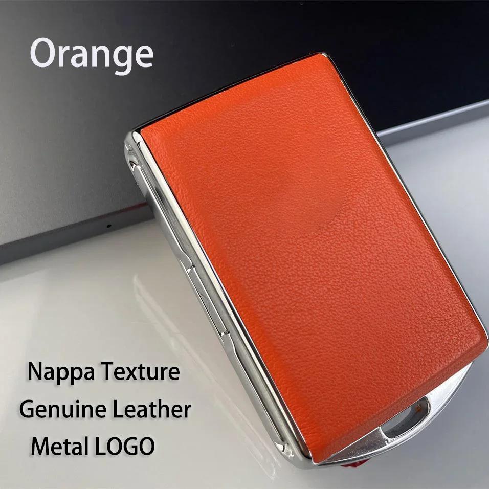 Genuine Leather For Volvo Xc40 Xc60 Xc90 S60 S90 V60 V90 Polestar 2 Polesta1 Car Key Case Auto Key Modification Car Accessories