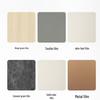Super Thick PVC Solid Color Skin Feel Sticker: Eco-Friendly Self-Adhesive Decorative Film for Hotel Renovation