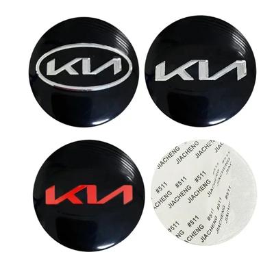 56MM Auto Radnabenkappen Aufkleber für K3 K5 K7 Ceed Sportage Rio Optima Cerato Niro Soul Venga Sedona Zubehör