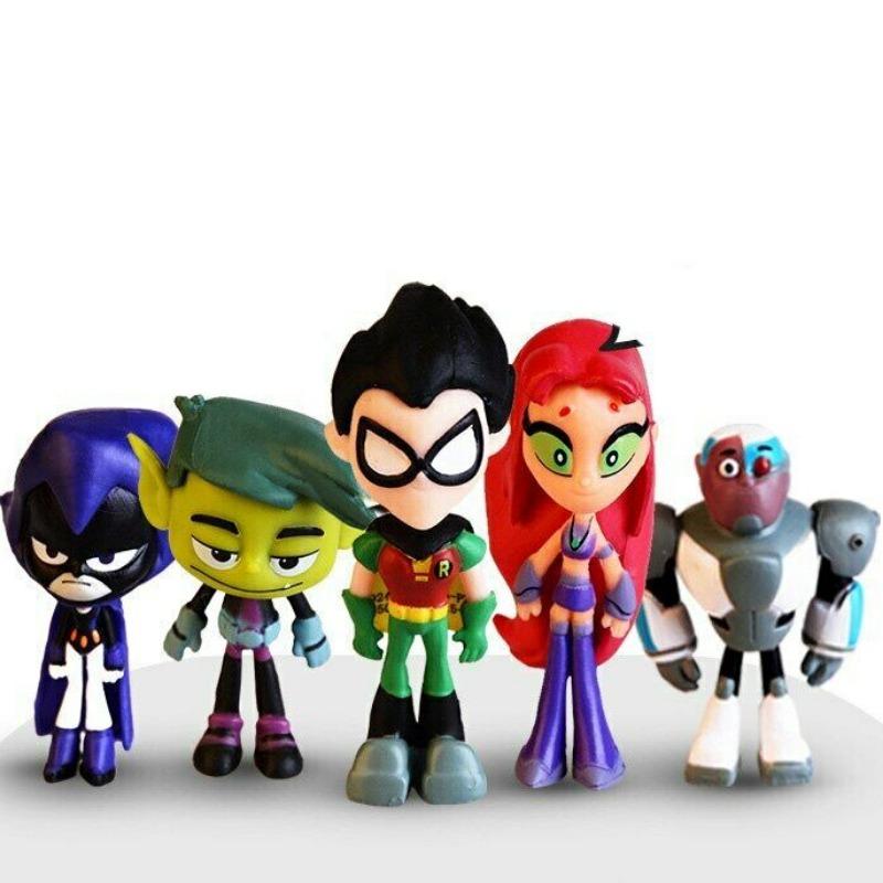 Non-Toxic Teenage Titan Attack Mini Beast Children Steel Spark Crow Toy Doll Model Ornaments Anime Figure Anime Birthday Gifts Children'S Toys