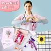 12pcs Multifunctional Nurse Pen Set, Including Pen Light, Permanent Marker, Multicolor Ballpoint Pen, Keychain Clip, Folding Scissors