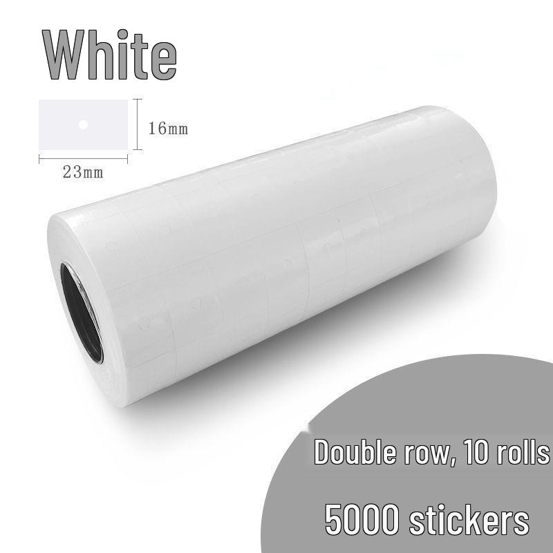 Price Tag Coding Paper Roll for Supermarket Label Machines
