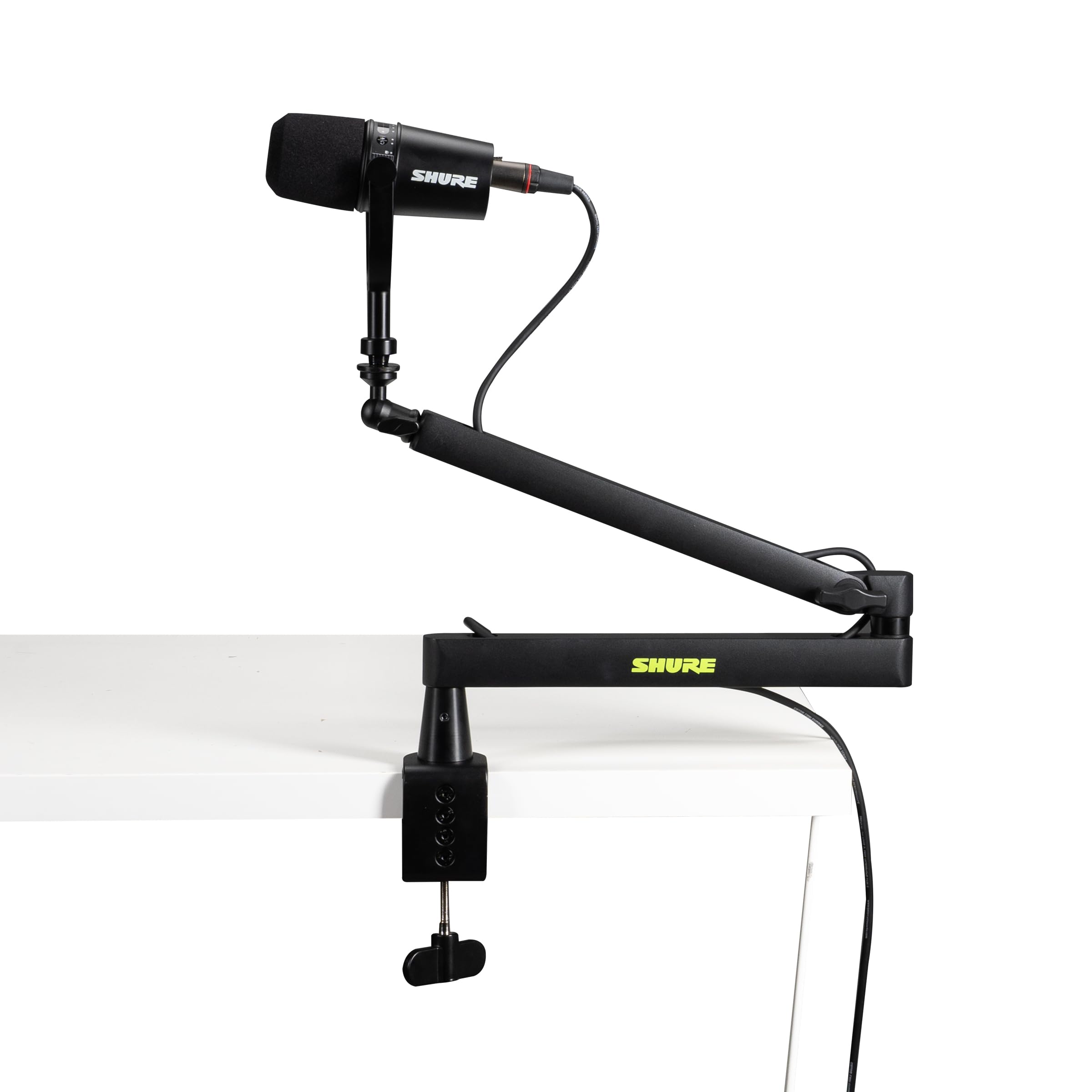 

Shure by Gator Настольный микрофонный штатив Длина держателя Макс. Вращающееся основание на 360 градусов 83,8 см SH-BROADCAST2 [Аудиозапись/Распределение видео/Видео чёрный