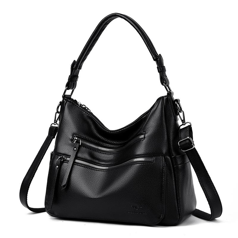 Casual Retro Women's Shoulder Bag Fashion Handbag Women's Crossbody Bag Multi Pocket Casual Shoulder Bag Fashion Women's Handbag