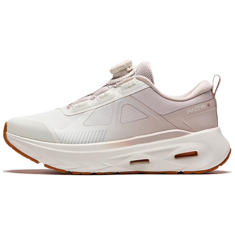 

Anta Shining Pro Удобные модные нескользящие прочные низкие повседневные туфли для повседневной носки женские кроссовки белые розовые 122447711-3 36