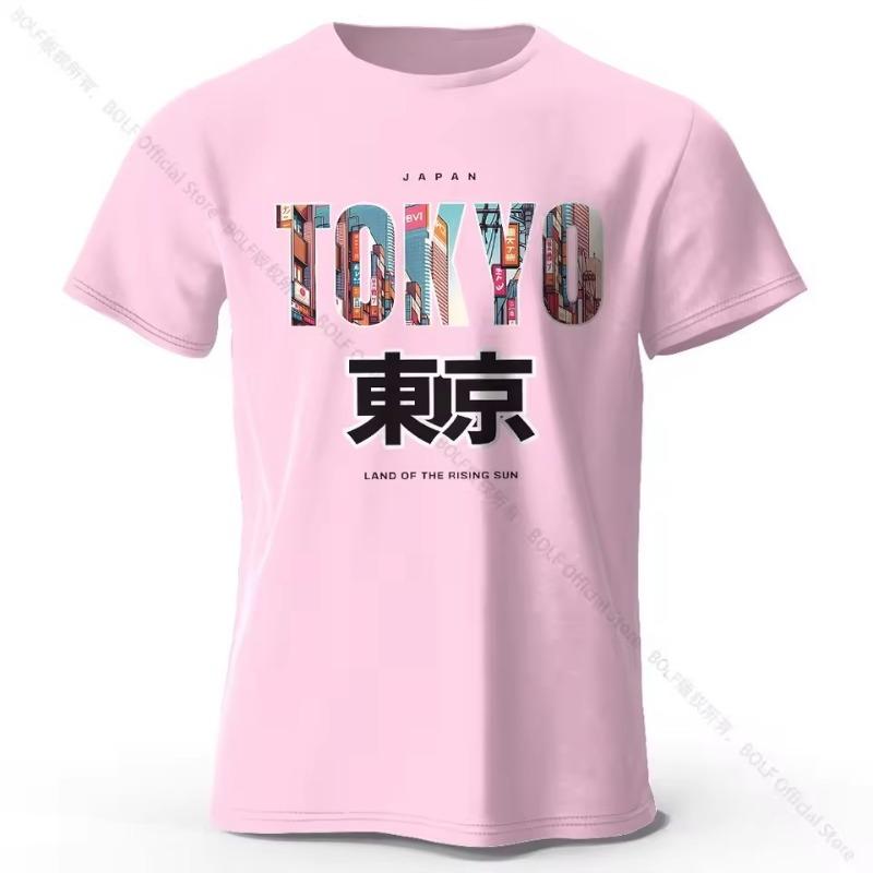 Tokyo Printed Fashion Forward 100% Cotton T-Shirt, Ultra Soft Round Neck Short Sleeve Tee Perfect Men