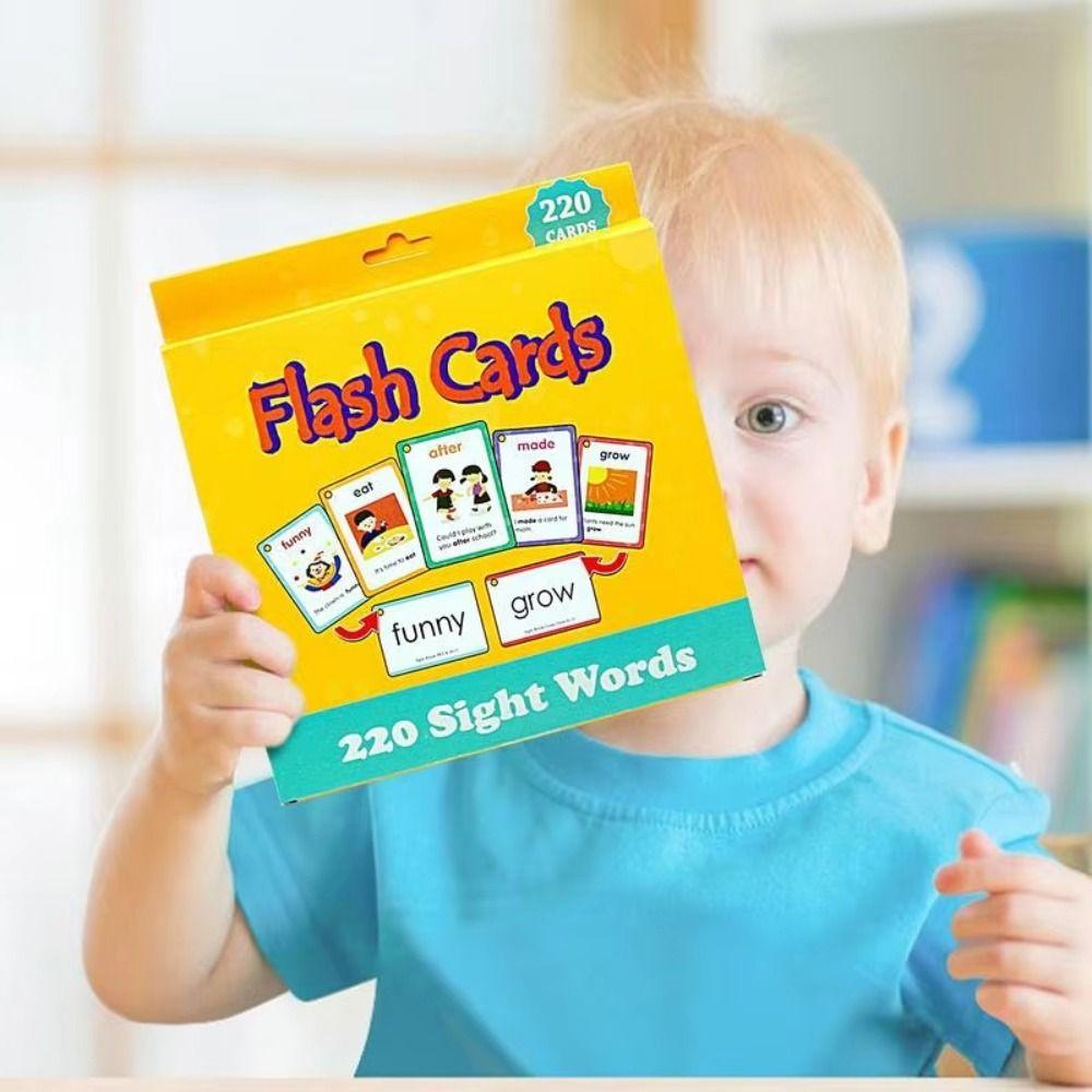 Word Recognition Cards Cards Sight Word Games Early Baby Flash Cards  Party Favor Gift