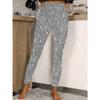High Waist Leggings Sequined Glitter Leggings Casual Pants Trousers