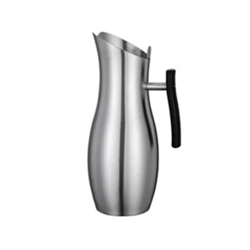 Restaurace Hotel zesílená nerezová konvice na studenou vodu hotelová prodejna horkých hrnců velkokapacitní džusový hrnec pivo nádoba na červené víno