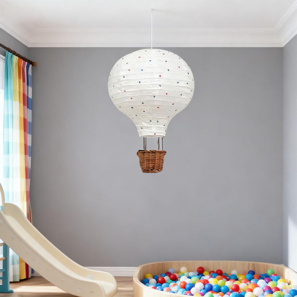 DIY Hot Air Balloon Craft Kit with LED Lights - Kids Decor, Creative Room Project Light Making Night F2F4