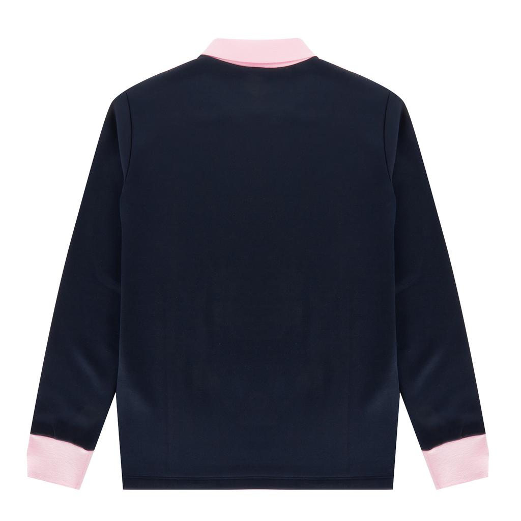 PIGC Women'S Knit Patch Collar T-Shirt Navy (Lfc140549)