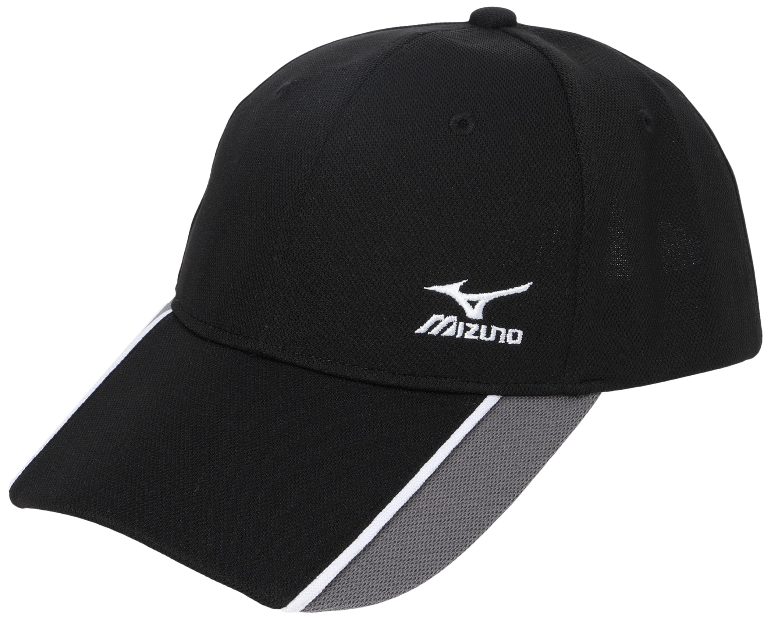 

Mizuno Pique Mesh Everyday C2JWB155 Men s Cap, Breathable, Summer, Sports, Wear, Black, чёрный