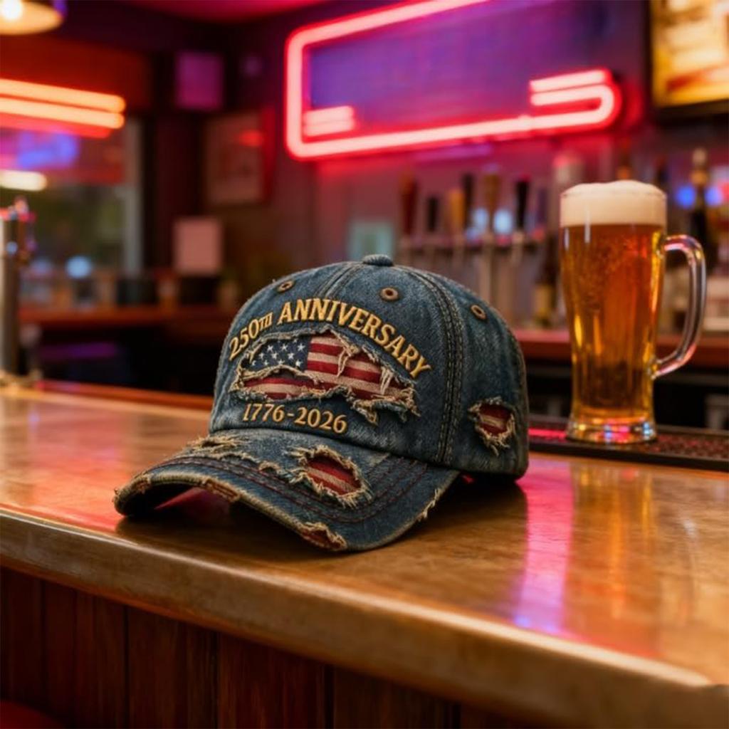 Men's And Women's Commemorative Hat, Distressed Adjustable Sun Hat, Fun Hat