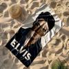 Elvis Presley Beach Towel Soft Durable Quick-Dry Comfortable Lightweight Suitable for Swimming, Gym, Camping, Yoga Vacation