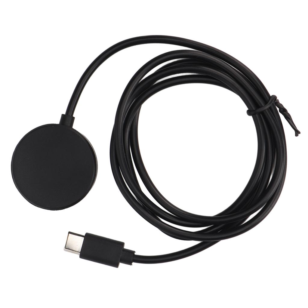 Smart Watch Charger Magnetic USB C with 3.3ft Cable Black Smartwatch Charging Dock for Samsung Galaxy Watch 5 Pro