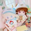 Strap Pants Cotton Doll Clothes Set Bear Hat Plush Dolls Clothes Cotton Doll Suit  Children's Gift