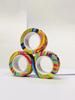 3pcs Finger Magnetic Rings Vibrant Fidget Plaything Set Adult Magnets Spinner for Relieve Stress Anxiety Relief Therapy