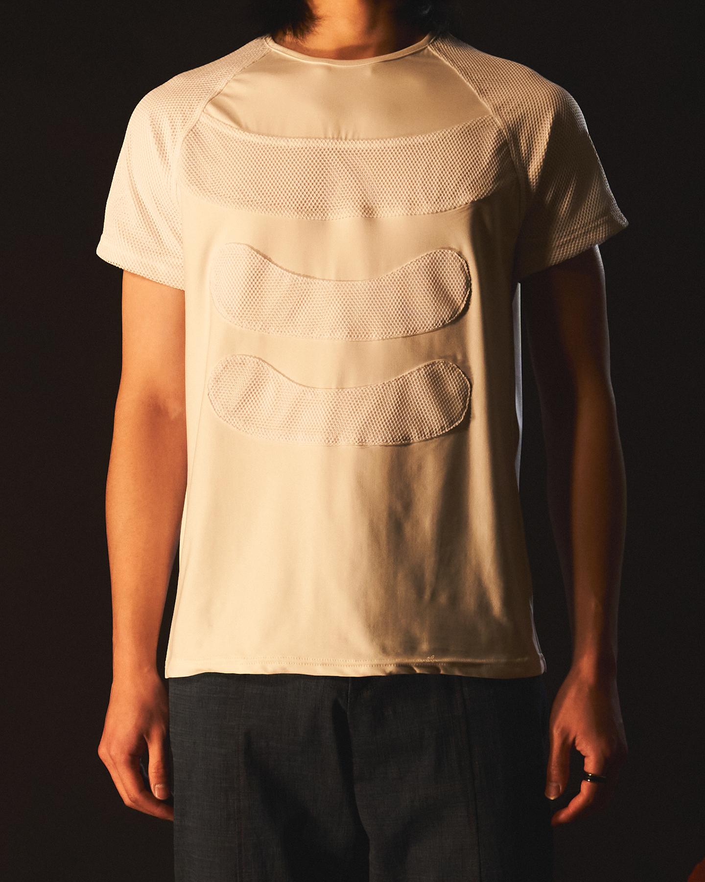 Adverse Half T-Shirt (White)
