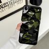 Camouflage Pattern Soft Back Phone Cover Case for iPhone 11 15 Plus 17 16 Pro Max 12 SE 13 Mini 14 17Air X XS XR 7 8