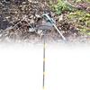 Garden Rake Wide Leaf Rake for Shrub with 25 Tines Yard Thatching Rake with Adjustable Handle for Picking Leaves Grass Clippings Garbage