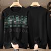 Plus Size 5XL-11XL Fashion Autumn Oversize Sweatshirts for Men Clothes Long Sleeve Tops Casual Men's Pullovers