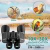 MLight 10-30X50 Zoom Binoculars for Adults, High Powered Military Binoculars for Bird Watching, Hunting, Outdoor, Hiking, Concerts Large