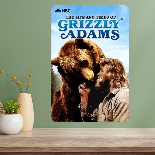 Grizzly Classic TV Show Metal Poster Sign 20x30cm（7.8x11.8inch）