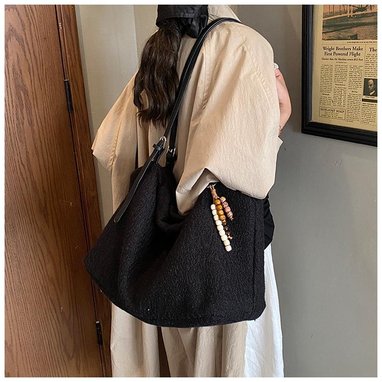 Women's 2025 Versatile Large Tote Bag - Autumn/Winter Single Shoulder Handbag