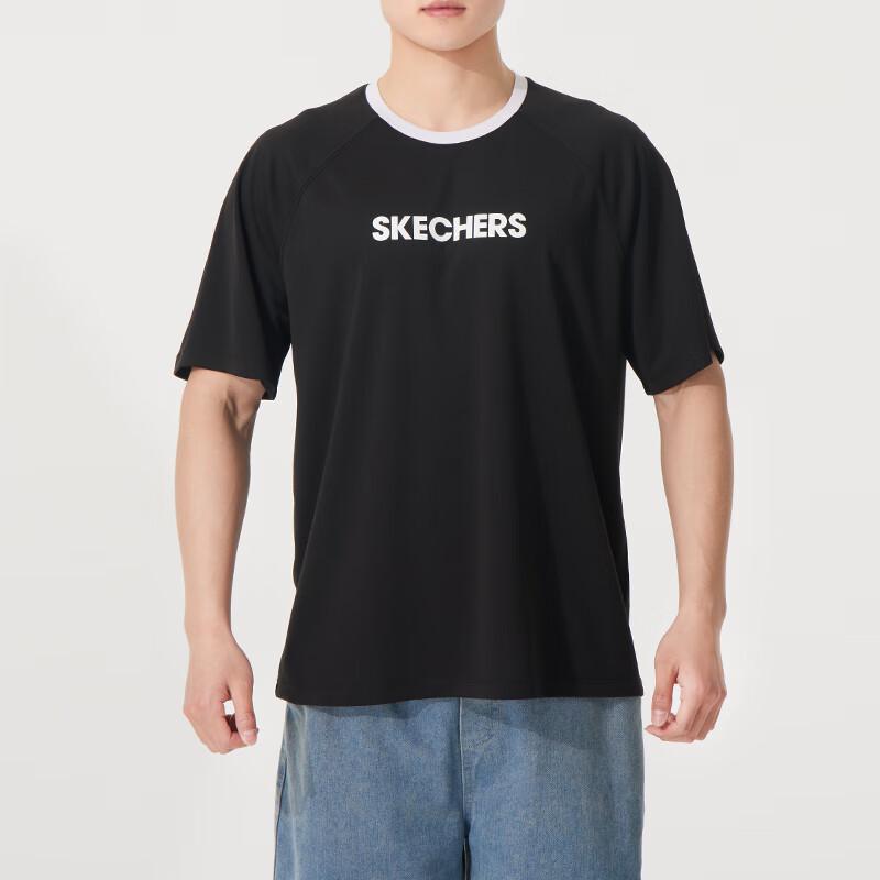 

Skechers Unisex Summer Knit Crewneck Short Sleeve T-Shirt S