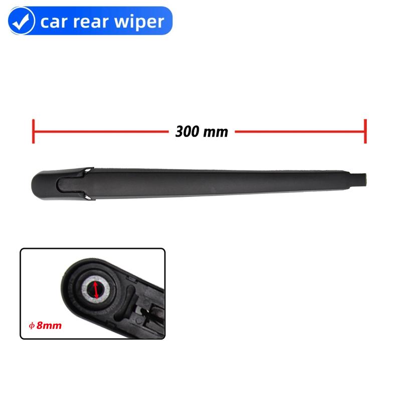 Car Rear Wiper Blade Blades Back Window Wipers Arm For Mazda 3 Hatchback (2014-2018) 310mm Auto Windscreen Blade