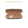 Luxury Design Spectacle Storage Holder Leopard Print Glasses Box Eyeglasses Case  For Women