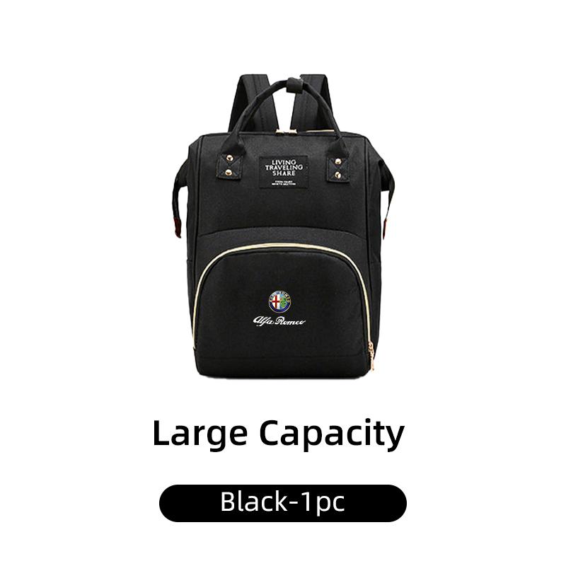 Schultasche Herren Damen Business Reise Tasche Lässiger Schulter Rucksack Für Alfa Romeo Giulia Stelvio Giulietta 156 159 Disco Volante neg855
