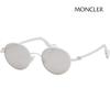Sunglasses ML0057 21C White Silver Semi-mirror