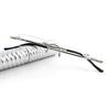 Mini Portable Reading Glasses Small Metal Rimless Presbyopic Eyewear With Pen Tube Case +3.5 +4