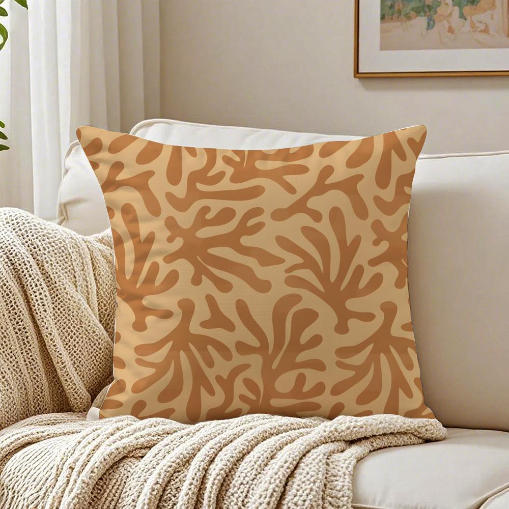 Cuscino Boho Matisse Linea Corallo Disegno a Linee Cuscino Copricuscino Federa Anti-Acari Decorazione Divano Soggiorno Cuscino Stanza