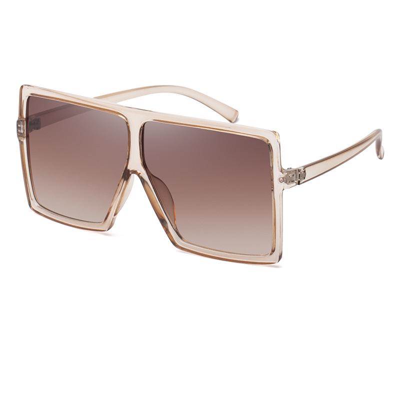 Women's Trendy Oversized Fashion Sunglasses - European & American Style