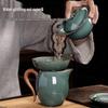 Traditional Ge Kiln Ceramic Kung Fu Tea Set